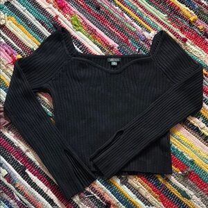 Wild Fable Ribbed Long Sleeve Top